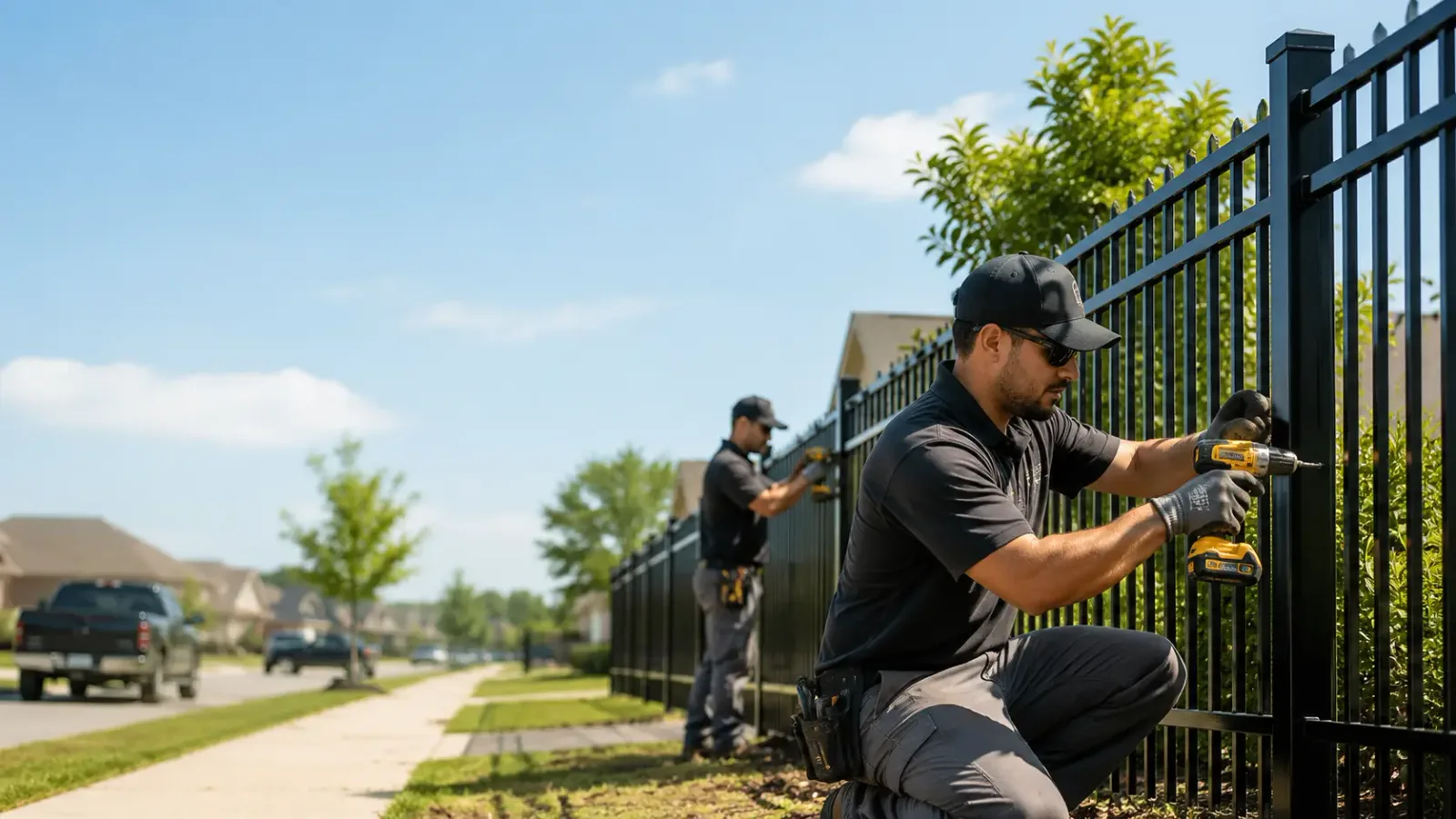 Metal Fence Installation in Evanston, IL